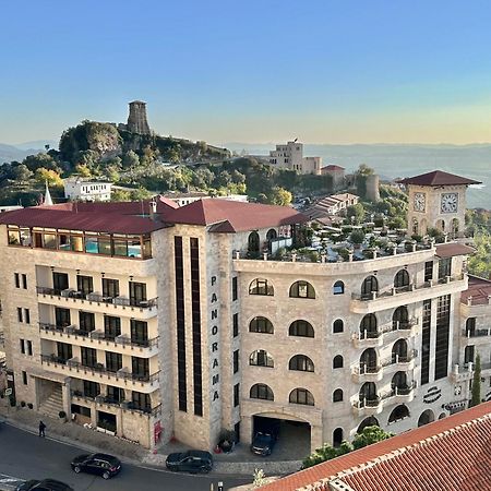 Hotel Panorama Kruje View On The Castle And The Old Town Exterior foto