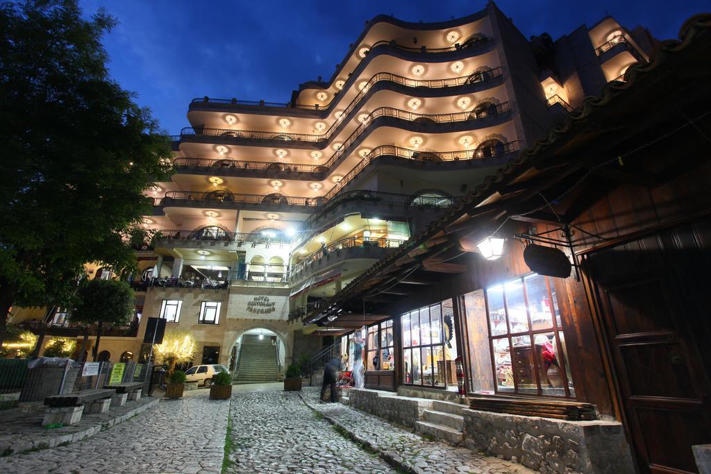 Hotel Panorama Kruje View On The Castle And The Old Town Exterior foto