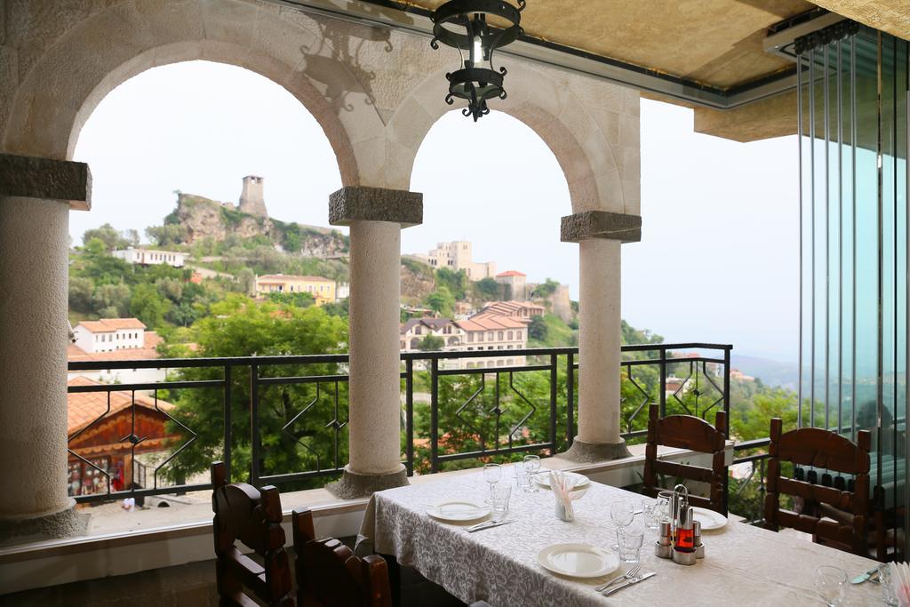 Hotel Panorama Kruje View On The Castle And The Old Town Exterior foto